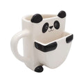 Caneca de biscoito panda para crianças