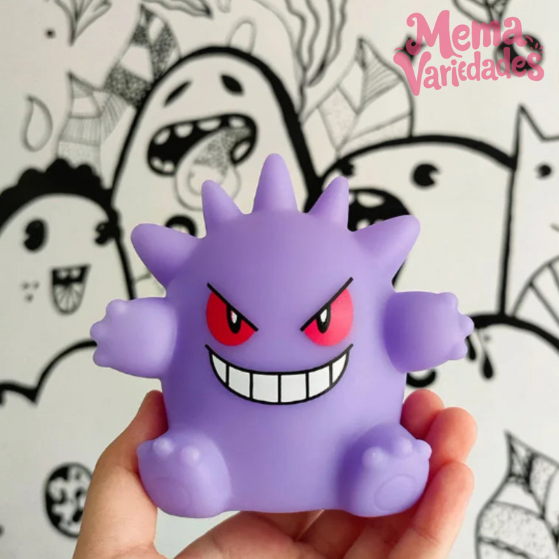 Pokémon luminária Gengar abajur