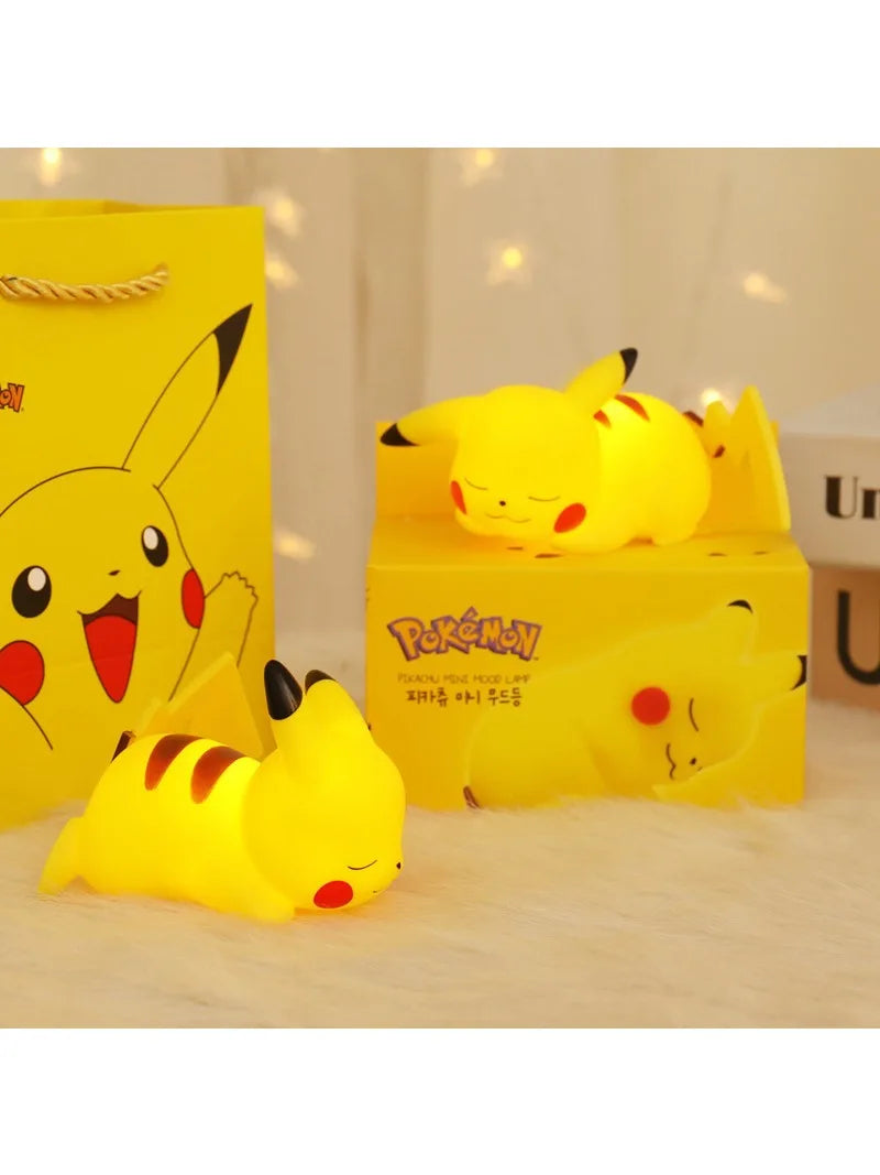 Luminária Pikachu Pokémon personagem iluminado abajur