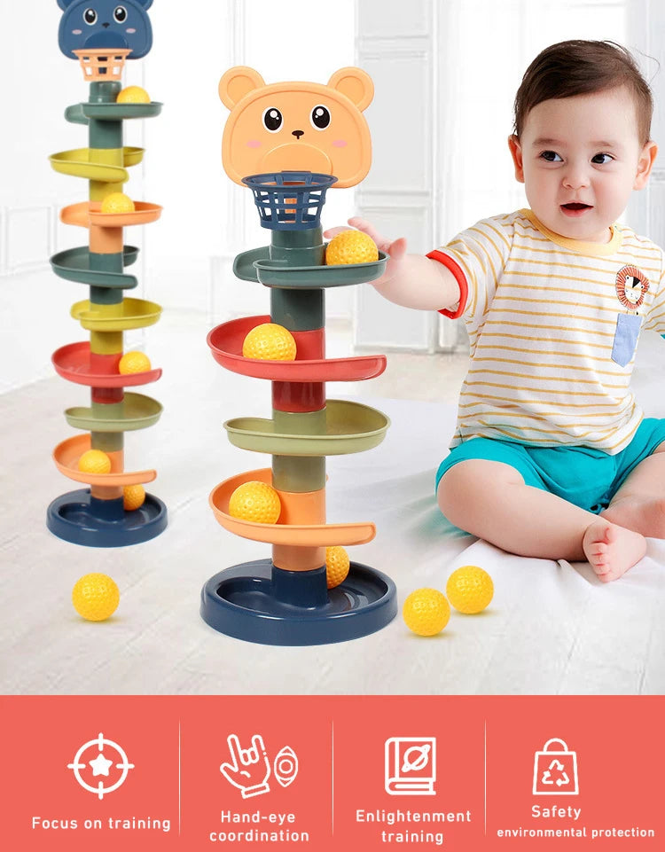 Brinquedos Montessori para Bebê (Brinquedo Sensorial) 0 a 2 anos