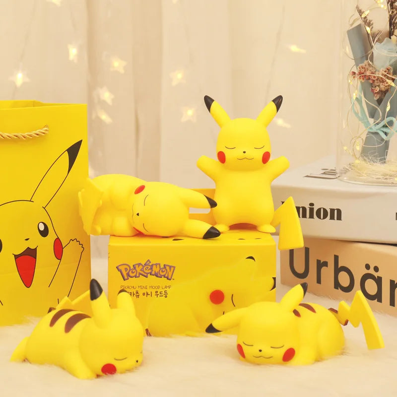 Luminária Pikachu Pokémon personagem iluminado abajur